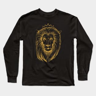 King Lion Art Long Sleeve T-Shirt